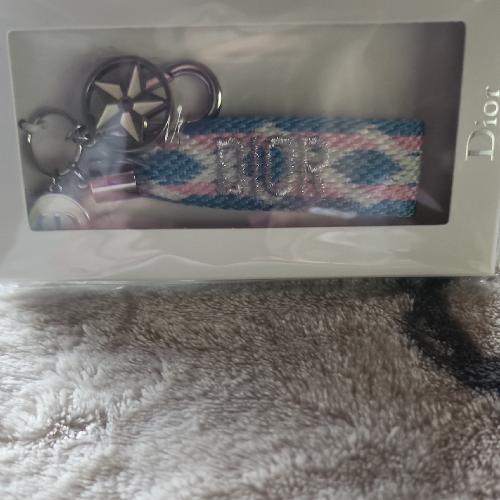 Dior Multicolor Keychain Accessory